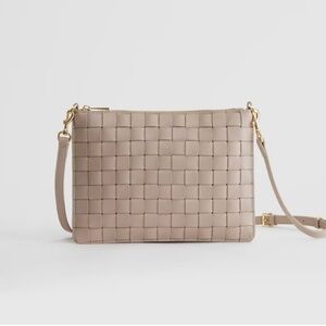 Quince Italian Leather Handwoven Convertible Crossbody
